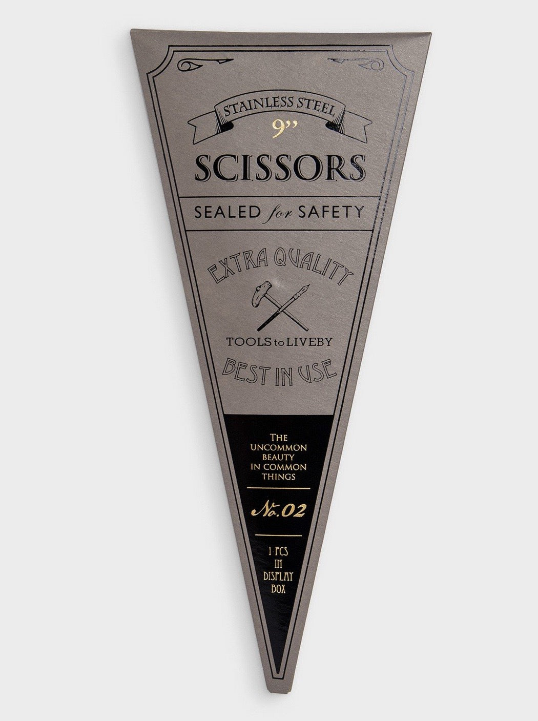 Žirklės. Scissors 9" - Juoda